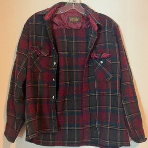 Maroon Men’s Flannel vintage comfy vibes